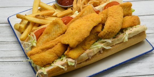 Fish Poboy Boxed Lunch