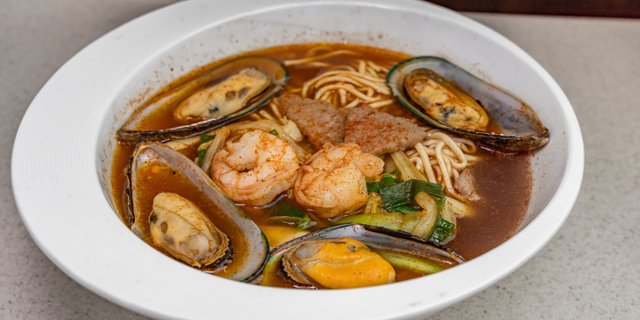 Seafood Tofu Soup