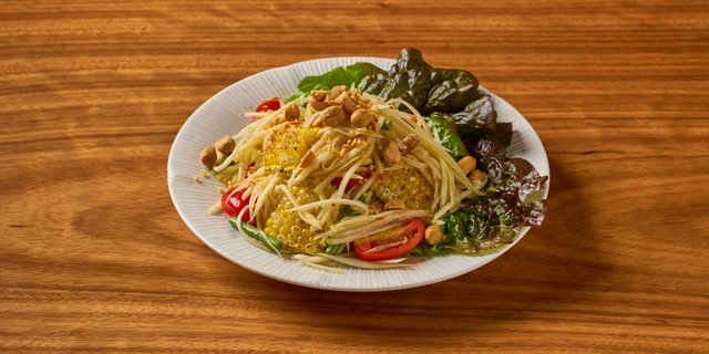 Grilled Corn Som Tum Individual