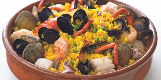 Seafood Paella