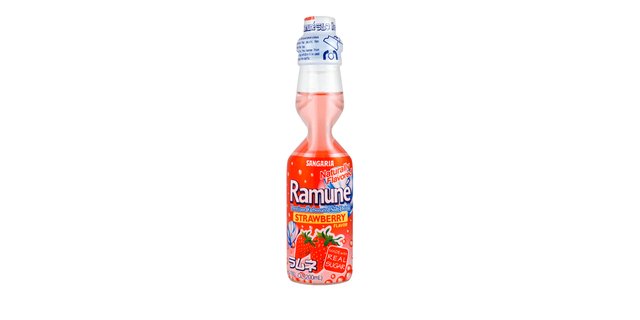 Ramune Strawberry Soda