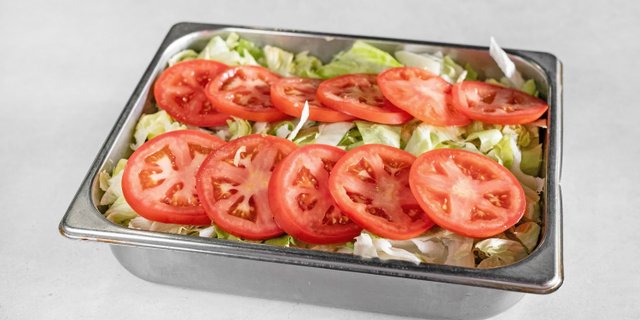 Ensalada Verde con Tomates