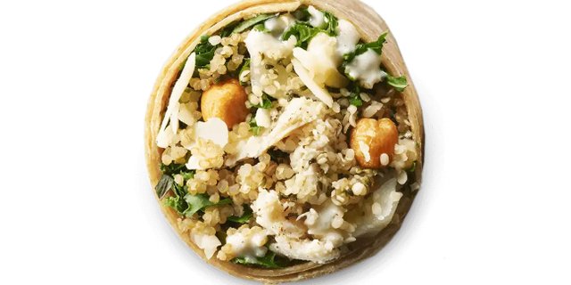 Kale Caesar Wrap