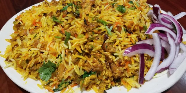 Egg Vegetable Biryani