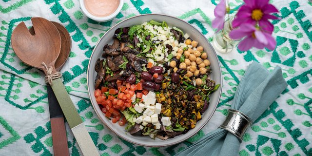 Grilled Veggie Chop Salad Boxed Lunch