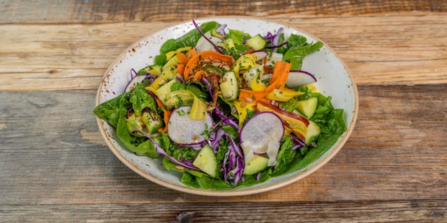 Shaved Vegetable Salad