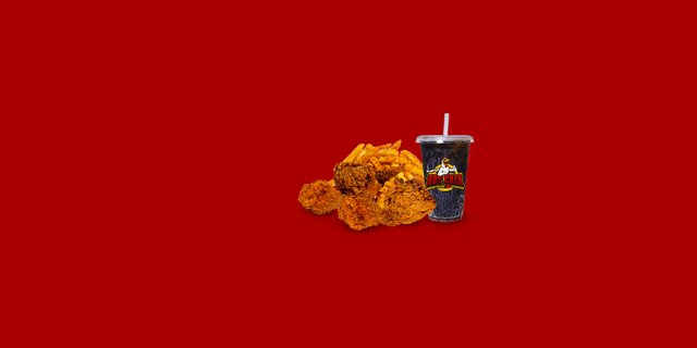 4pc Fried Chix Combo