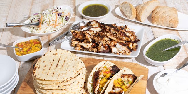 Blackened Baja Fish Tacos