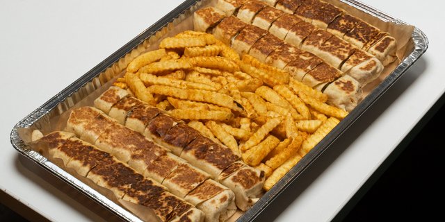 Chicken Shawarma Wraps Tray