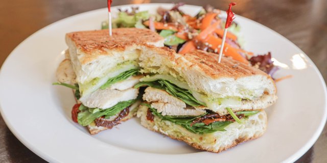 Pesto Chicken Panini