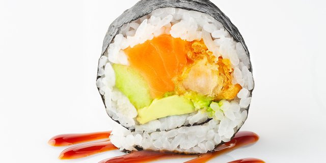 Golden Dragon Roll Meal