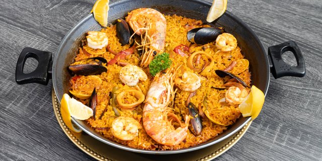 Spanish Seafood Paella