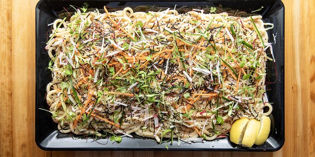 Vegan Chilled Sesame Noodles