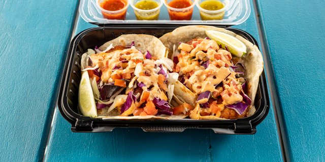 Battered Fish Taco