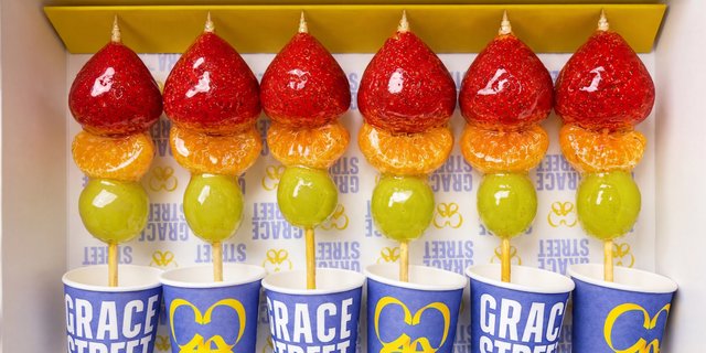 Candied Fruit Skewers (Tanghulu)
