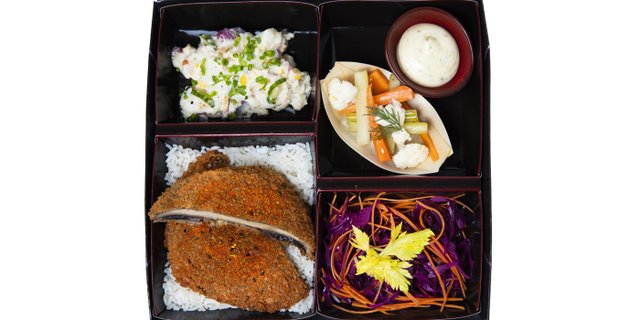 Portobello Katsu Set