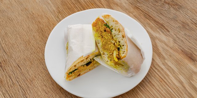 Curry Chicken Salad Sandwich