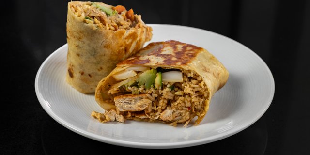 Chicken Hibachi Burrito