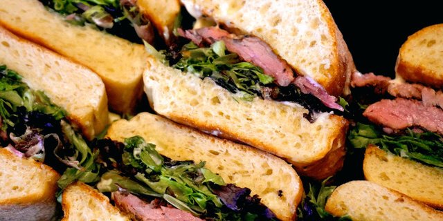 Cold Steak Sandwich Platter