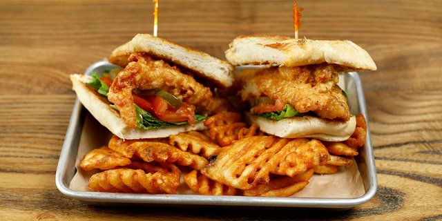 Fried Cod Po'Boy