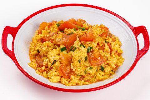 Grandma's Stir-Fried Tomatoes & Eggs