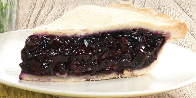 Individual Blueberry Pie