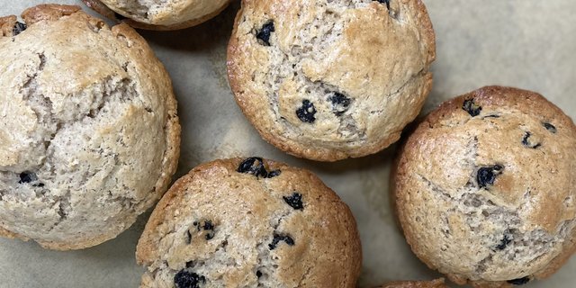 Dozen Blueberry Muffins
