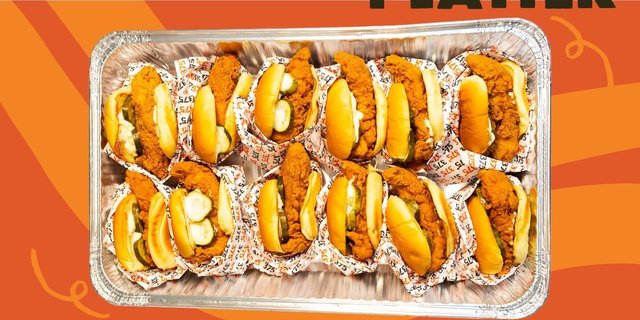 Chick 'N Slider Platter