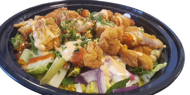 Crispy Chicken Rice Bowl