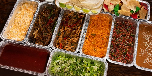 Build-Your-Own Fajita Bar
