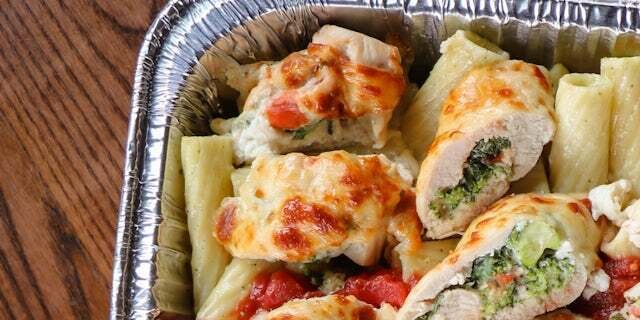 Chicken Spinoccoli Pasta Party Platter