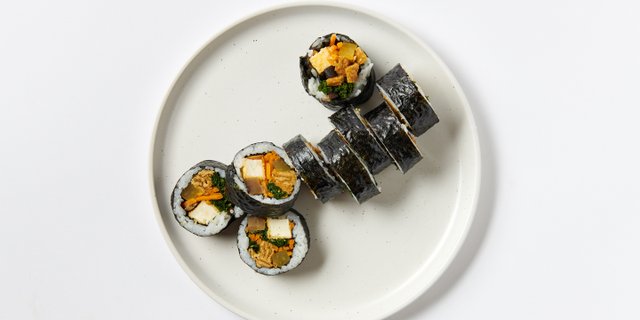 Baked Tofu Kimbap