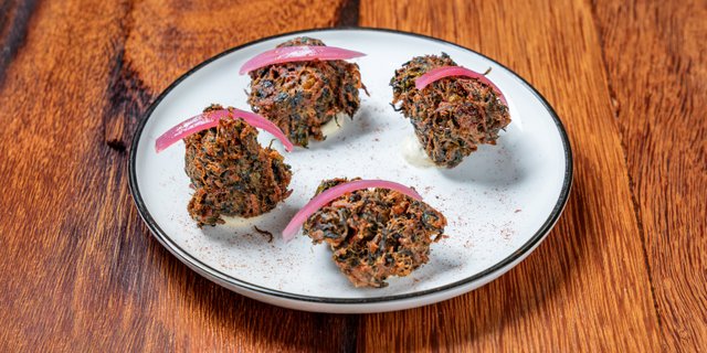 Spinach Buñuelos