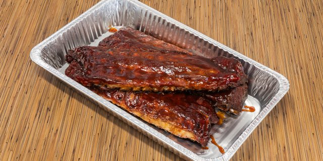4 Smoked Rib Platter & 2 Sides