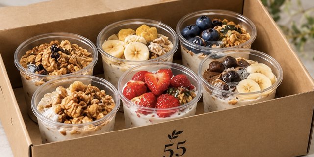 Overnight Oats Breakfast Box