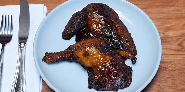 Smoked Crispy Half Chickens (6)