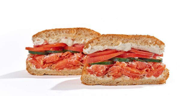 Smoked Salmon Bagel