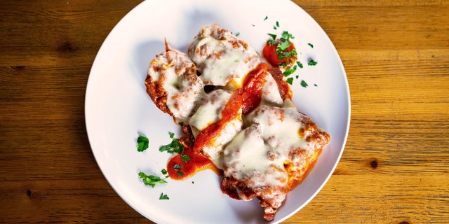 Shrimp Parmigiana Tray