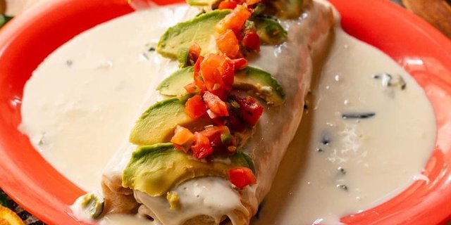 Smothered Chicken Kahuna Burrito