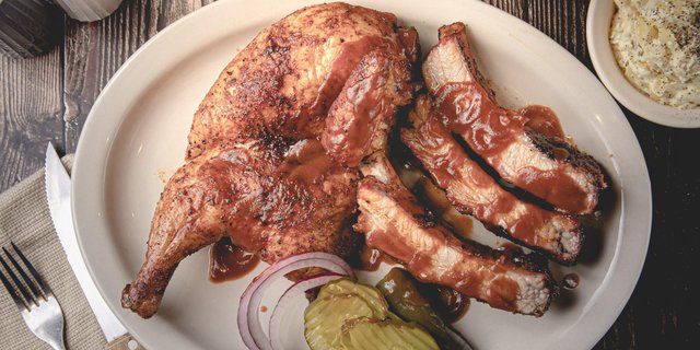 2-Meat Combo Plate