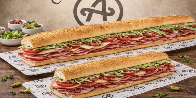 2-Foot Turkey & Cheese Sub