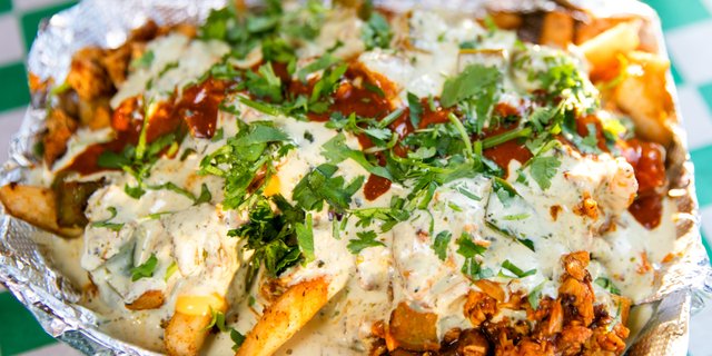Buffalo Tandoori Loaded Fries