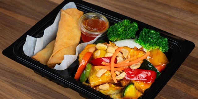 Mango Tofu Boxed Lunch