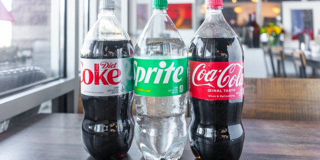 Assorted 2L Soda Bottles