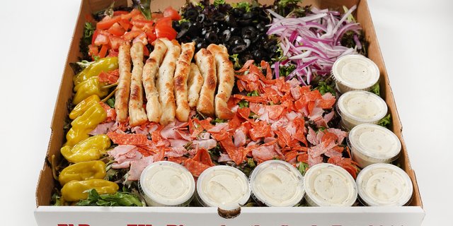 16'' Catering Salad Box