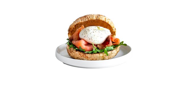 Smoked Salmon & Burrata Panini