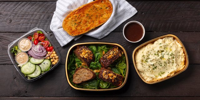 House-made Meatloaf Family Meal Package