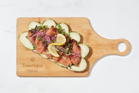 Smoked Salmon Toast