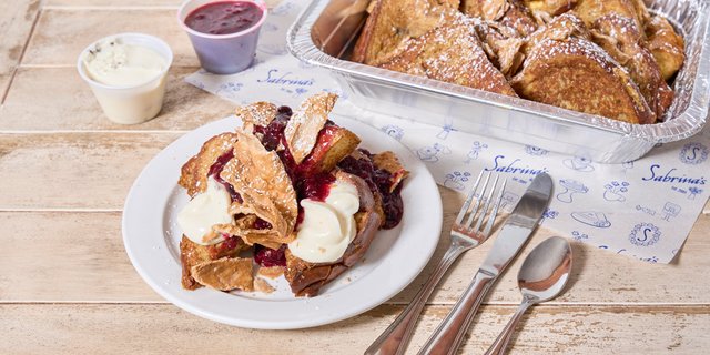Cannoli French Toast Tray