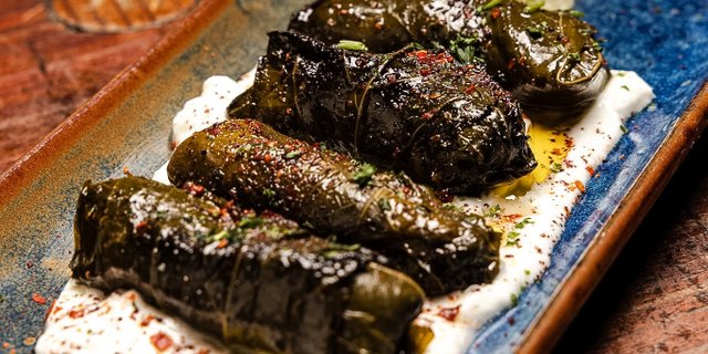 Warm Grape Leaves